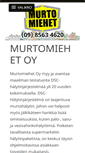 Mobile Screenshot of murtomiehet.fi